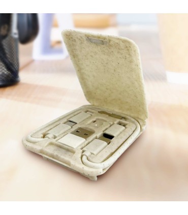 4-in-1 Data Cable Case